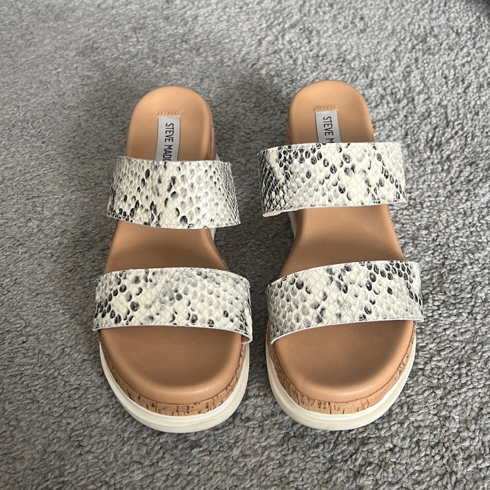 Steve Madden Snake Print Women's Sandals